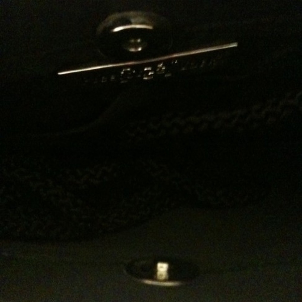 Beaded Black Satin Clutch - Picture 12 of 16
